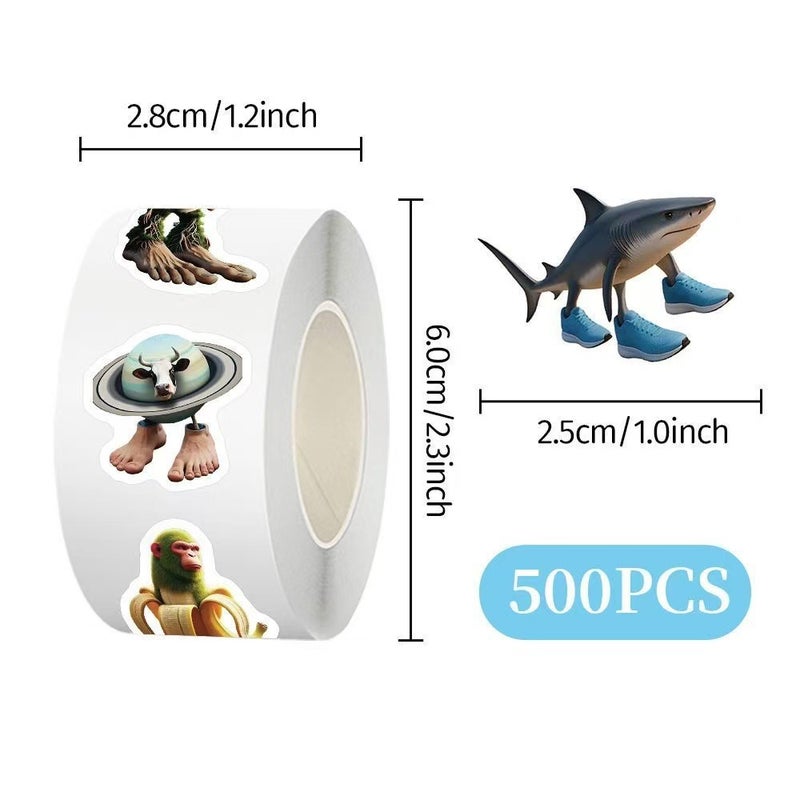 New Collection Of Shan Hai Jing Scrolls With High-Value Cute Cartoon Planner Set Decorative Stickers And Sealing Stickers - Image 4